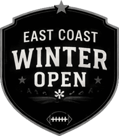 East Coast Winter Open logo badge.