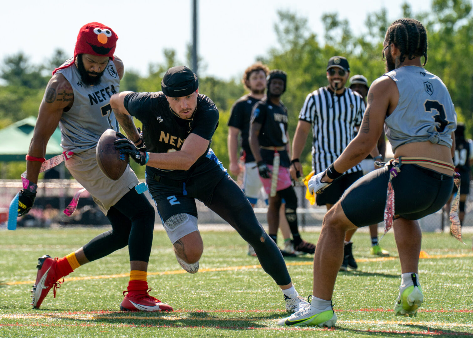 NEFFA Kickoff Classic player during tournament competition